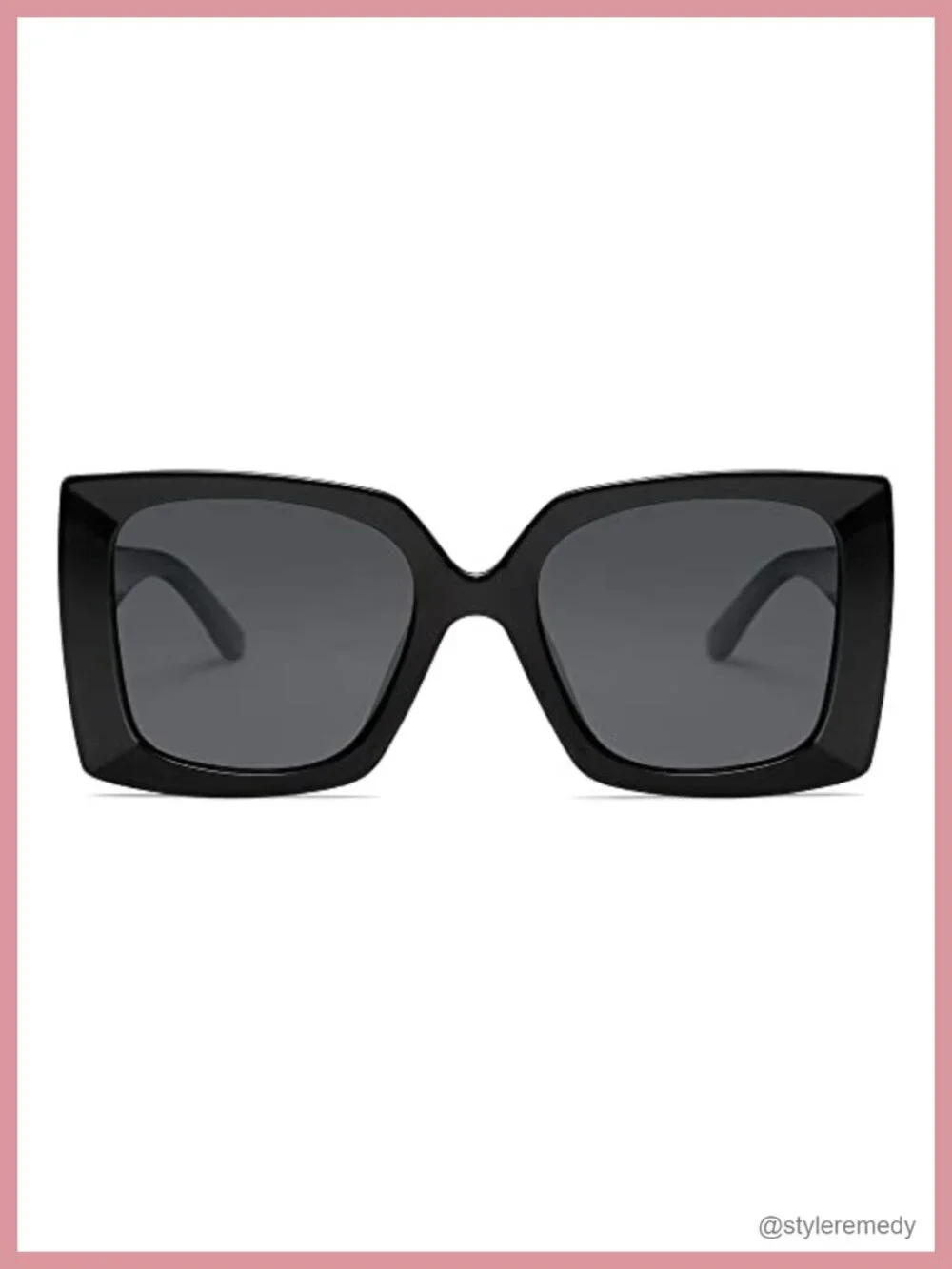 Oversized Polarized Square Sunglasses for Women UV Protection Driving